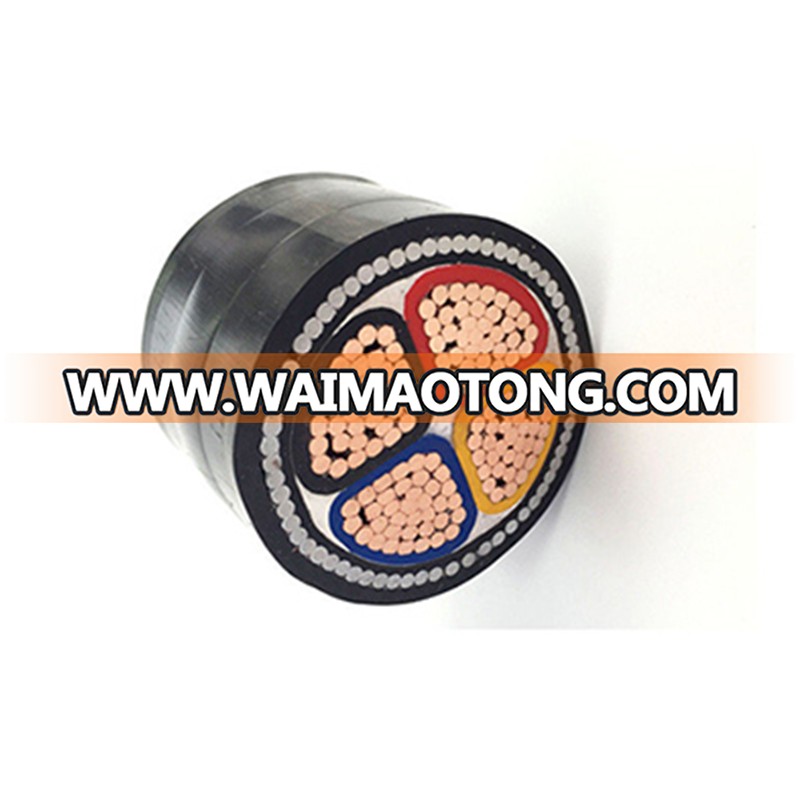 Underground armoured power cable cu xlpe swa pvc size 120mm 240mm xlpe 4 core armoured cable